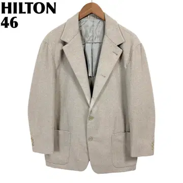HILTON TIME 남성용 테일러드 자켓 46 캐시미어 100%
