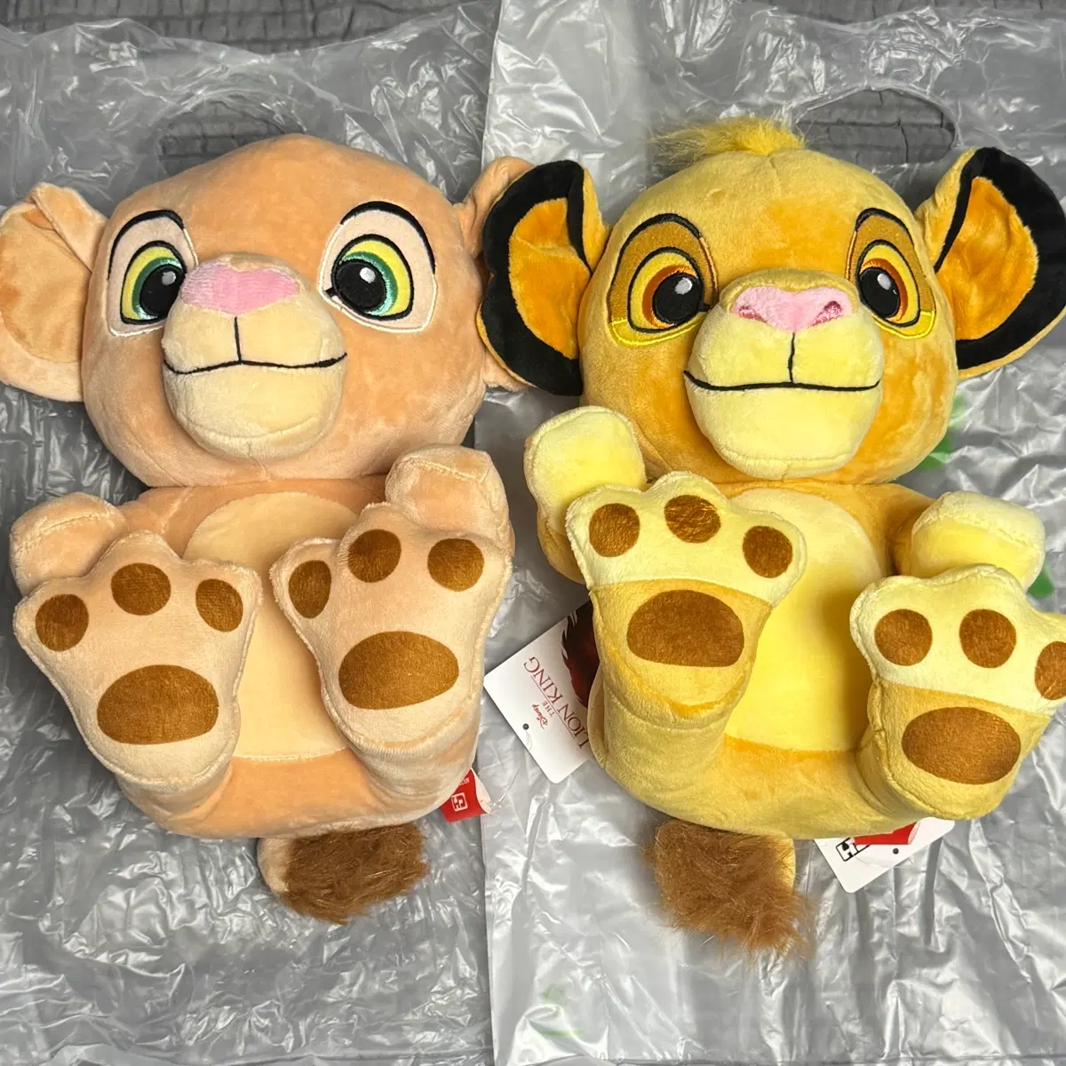 (정품)디즈니 라이온킹 심바 닐라 25cm 인형 새상품 일괄 판매