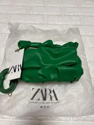ZARA 숄더백 그린