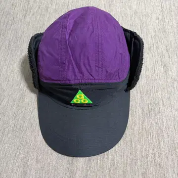 [레어 컬러] NIKE ACG 플리스 이어캡 퍼플 귀마개 달린 보아