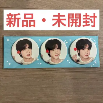 BTS 런석 진 캔뱃지 세트 포토 ver