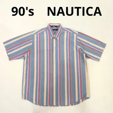 90's NAUTICA 올드 노티카 반팔 셔츠