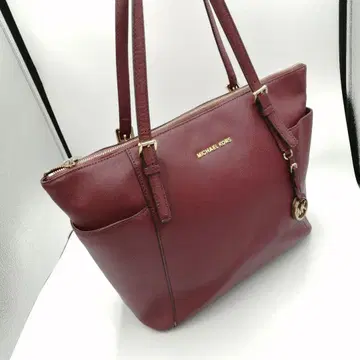 MICHAEL KORS 토트백 보르도