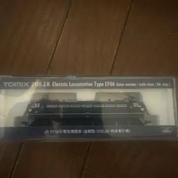 TOMIX 2165 JR EF66형 전기 기관차 후기형 차양 부착