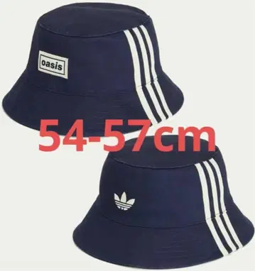 ADIDAS ORIGINALS OASIS 네이비 버킷햇 아디다스
