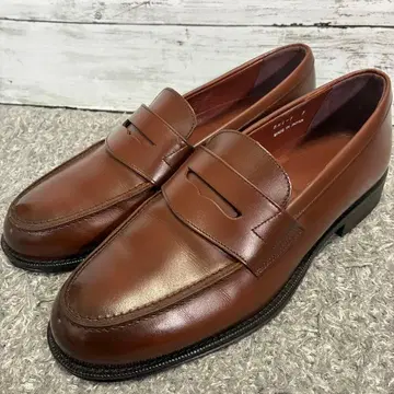 [새상품급] B:MING by BEAMS 코인 로퍼 브라운 25cm 일본제
