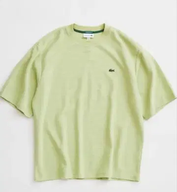 #LACOSTE 와플 소재 티셔츠