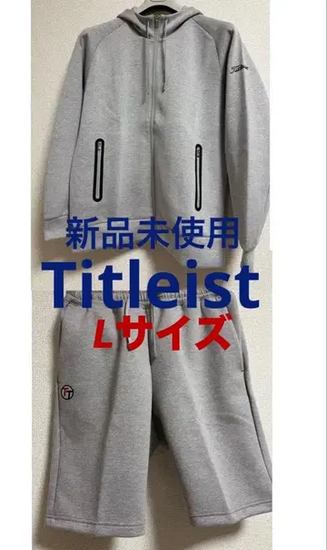 미사용 새상품 Titleist 골프웨어 반바지 숏팬츠 후드티