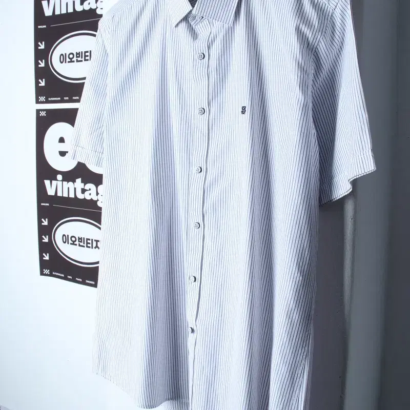 (2XL) 루이가또즈 반팔 카라 티셔츠 셔츠 남방 빅사이즈-H35352