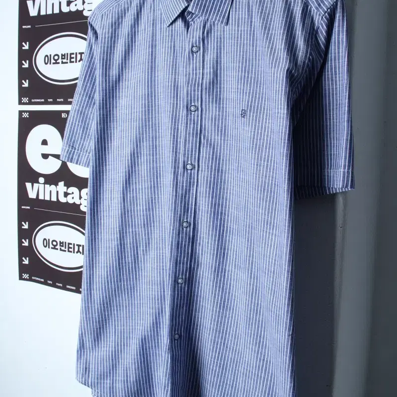 (2XL) 루이가또즈 반팔 카라 티셔츠 셔츠 남방 빅사이즈-H35353