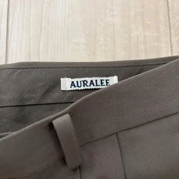 AURALEE 울 슬랙스 A23SP04MG 오라리
