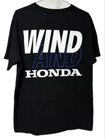 WIND AND SEA HONDA 티셔츠 블랙