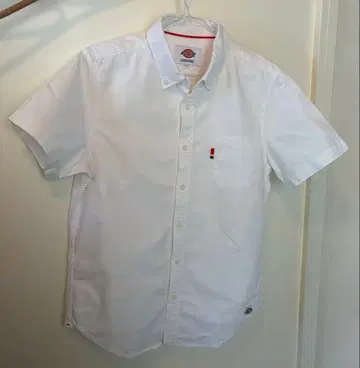 Dickies 반팔 셔츠 화이트