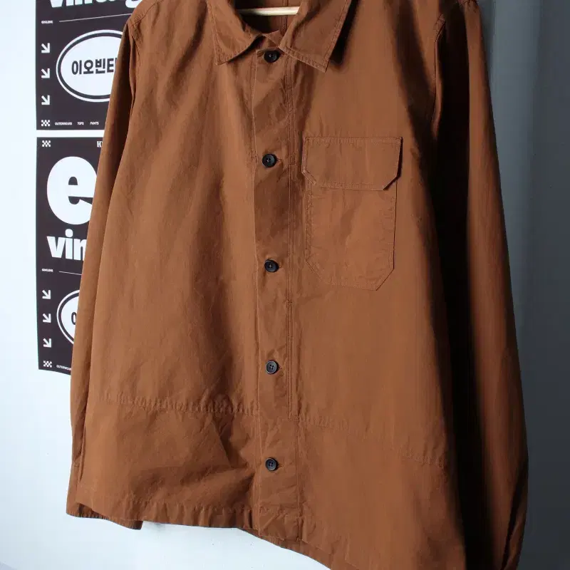 (L-XL) 마시모두띠 집업 바람막이 점퍼자켓 카멜 브라운-H35423