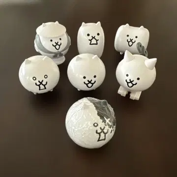 냥코 대전쟁 피규어 7개