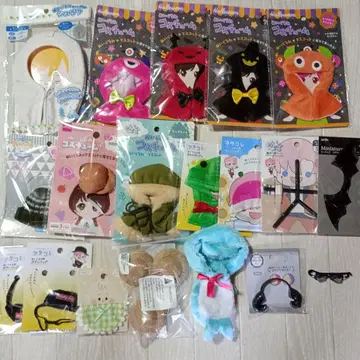 봉제 인형용 옷 갈아입기 옷 모자 케이프 고글 스타일러 가방