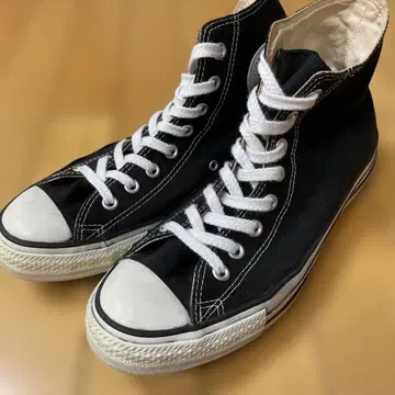 컨버스 올스타 하이컷 블랙 2003년제 빈티지