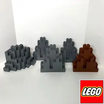 LEGO 레고 바위 부품 산 부품 락 부품 5개 세트