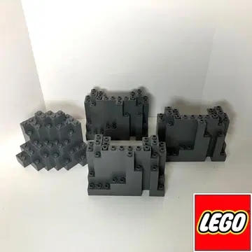 LEGO 레고 바위 부품 산 부품 락 부품 4개 세트