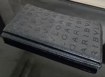 불가리 로고 매니아 장지갑