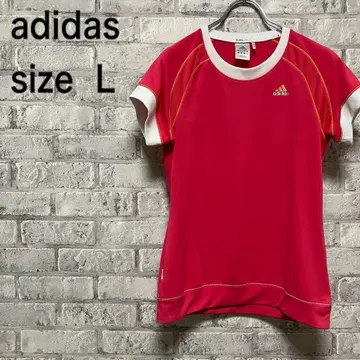 [ adidas ] 아디다스 티셔츠 L 사이즈 여성용 멋스러운