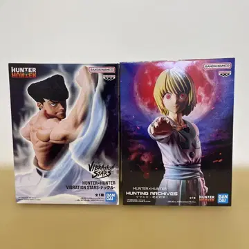HUNTER x HUNTER 너클 & 크라피카 피규어 2개 세트 미개봉 새상품
