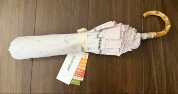 새상품 질 스튜어트 라메 프릴 차광 우천 겸용 접이식 우산 양산 탑 플랫 락오리 PI