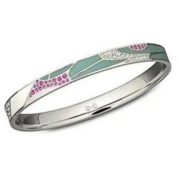 컨디션 최상 스와로브스키 Swarovski Nil 뱅글 팔찌