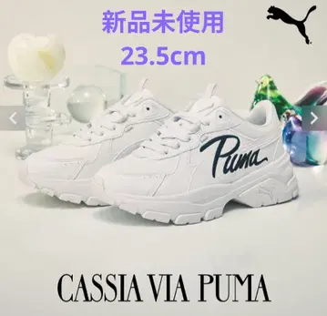 미사용 새상품 PUMA CASSIA VIA PUMA 스니커즈 23.5cm