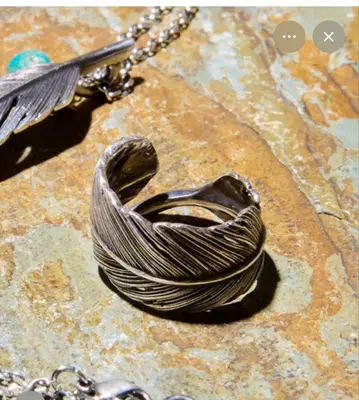 HARIM Feather Ring 2 OX 페더 반지 21호