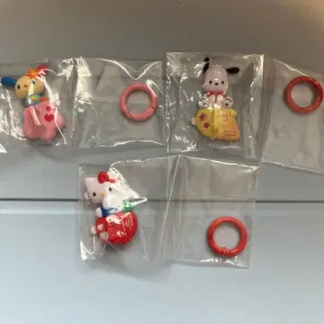 산리오 캐릭터즈 키링 행거 3개 세트