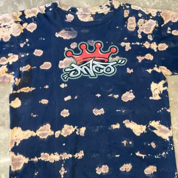 JNCO 크라운 로고 타이다이 T셔츠