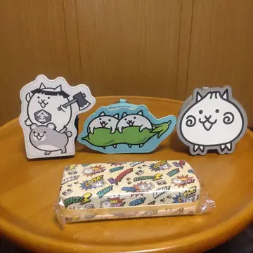 냥코 대전쟁 다이컷 코인 케이스 & 안경 케이스