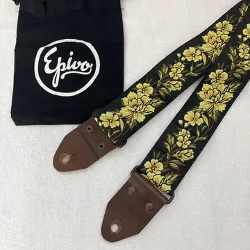 Epivo 에피보 기타 스트랩 Green Roses Retro