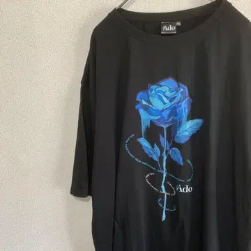 Ado 5th Anniversary 아도 블루 로즈 티셔츠
