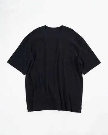 Cale 강연 코튼 스무스 T셔츠 (BLACK)