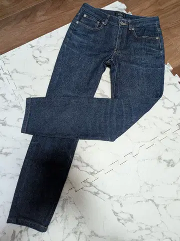 아페쎄 A.P.C 데님 팬츠 무지 25인치