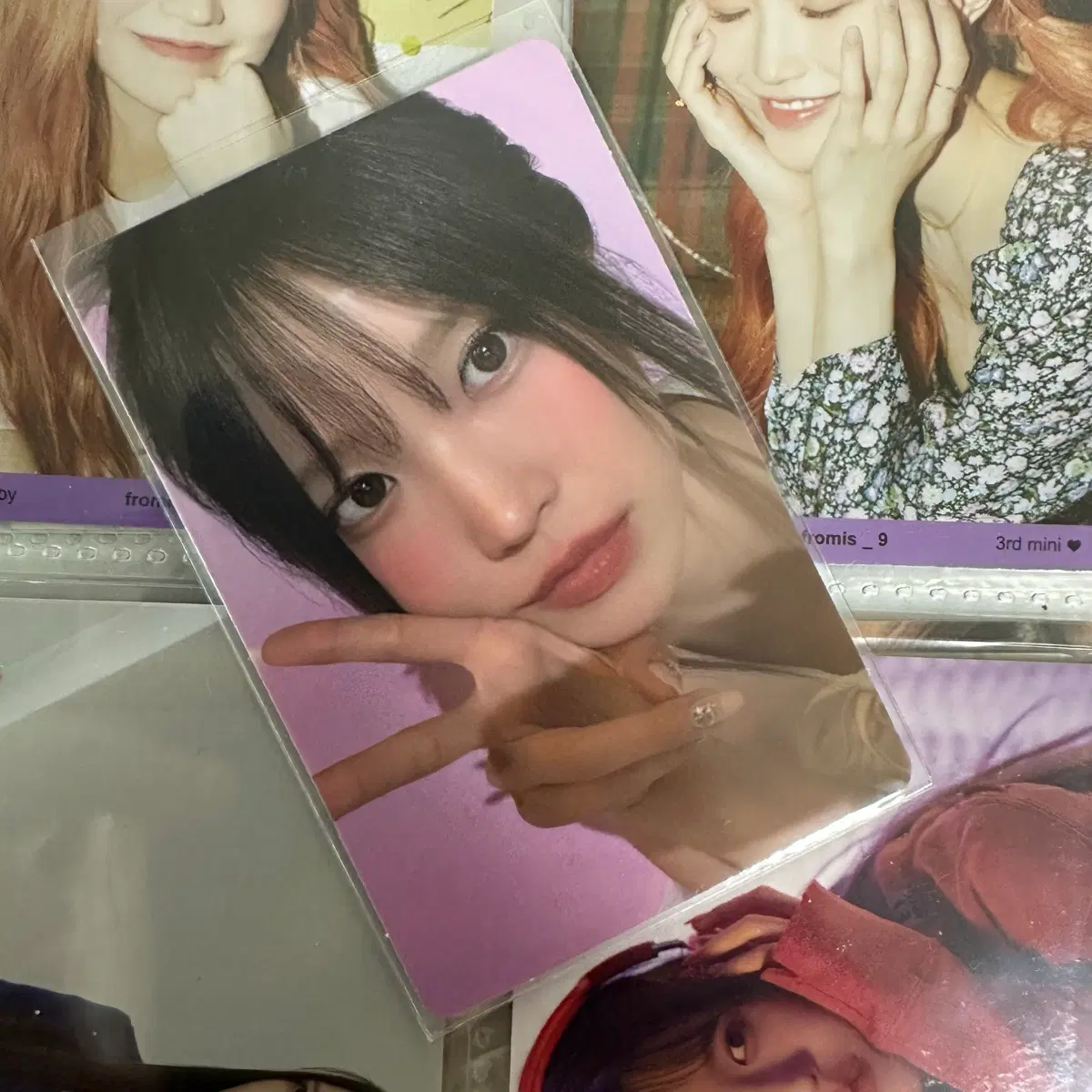 [판매] 프로미스나인 송하영 미나우 앨범 포토카드