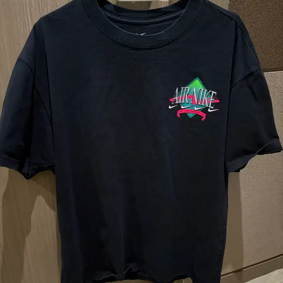 나이키 에어 반팔 티셔츠 블랙 xl