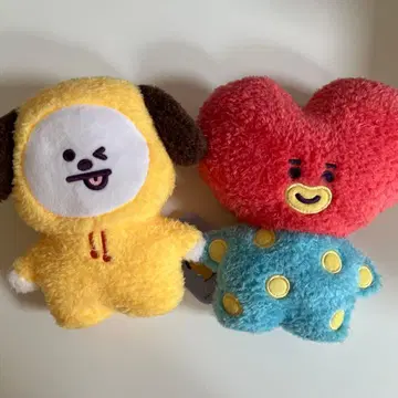 BT21 CHIMMY TATA 봉제 인형 2세트
