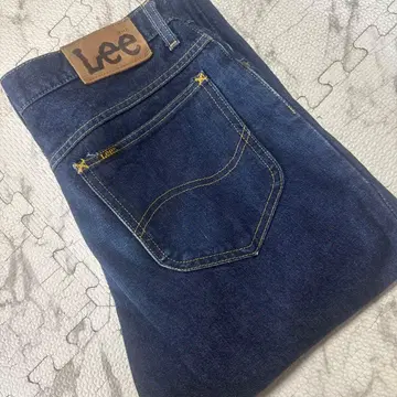 L e e 201 스트레이트 데님 블루 W33 라이더스 청바지