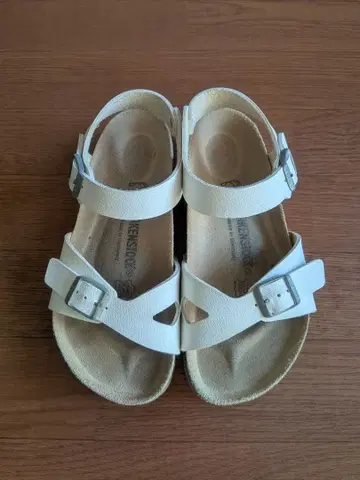 BIRKENSTOCK 버켄스탁 리오 샌들 35 22.5cm 화이트