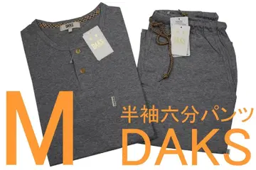 닥스 DAKS 남성용 반팔 육분 팬츠 릴랙싱 의류 (M) No.2 새상품 68% OFF