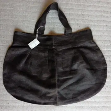 fog linen work 백 린넨 100% 브라운