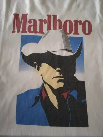 90년대 Marlboro 말보로 T셔츠 화이트
