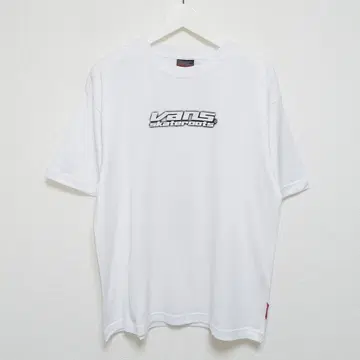 M 00s 반스 VANS 티셔츠 올드 스케이트 BMX 화이트 USA