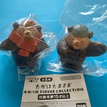 타카하마 마사오 나무 조각풍 FIGURE COLLECTION 카메라 가챠2