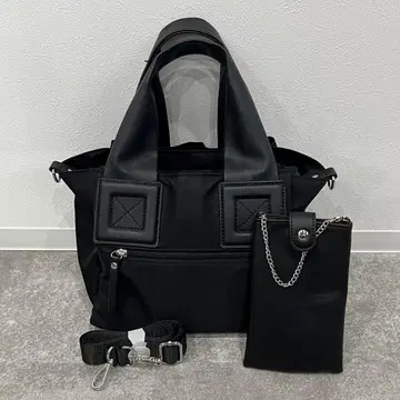 새상품급 비스타 발수 10포켓 2way 미니 토트백 스마트폰 파우치 포함