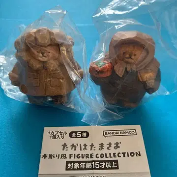 타카하마 마사오 목조각풍 FIGURE COLLECTION 감 남극 가챠3