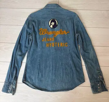 Wrangler HYSTERIC GLAMOUR 데님 셔츠 히스